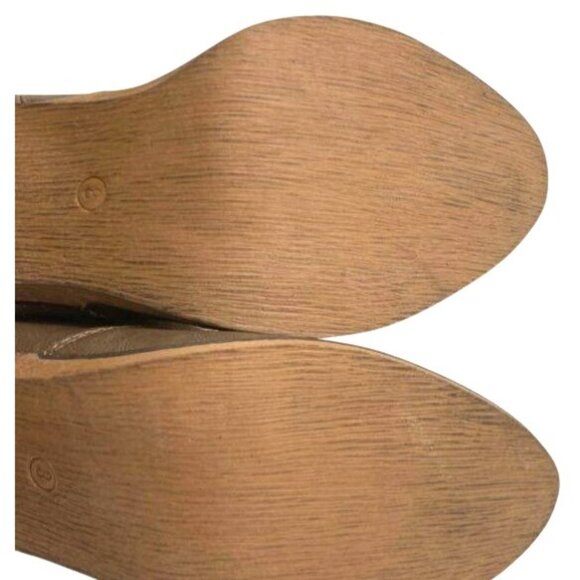 Women's Sz 8 Charles Albert Western Style Brown Ankle Boots NWT - Picture 3 of 7